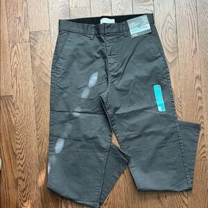 Denim&Co Dark Gray Men's Chinos